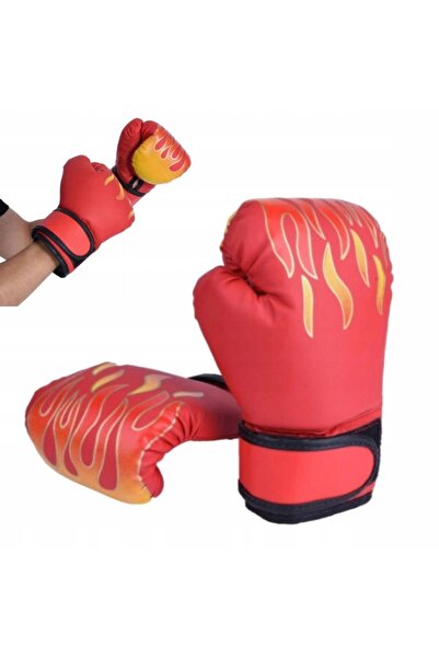 NO BRAND Mănuși de box pentru antrenament, pentru copii, pentru sparring, roșii