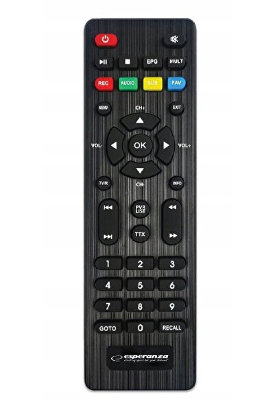 ESPERANZA Tuner digital EV106R DVB-T/T2 H.265/HEVC