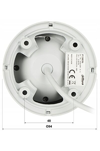 NO BRAND Dahua Ipc-Hdw1639T-A-Il-0280B-S6 Negru 6Mpx Cameră IP Dome PoE