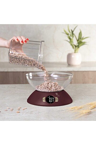 Berlinger Haus CÂNTAR DE BUCĂTĂRIE ELECTRONIC CU VAS DE 5 KG DIN COLEȚIA LEON...