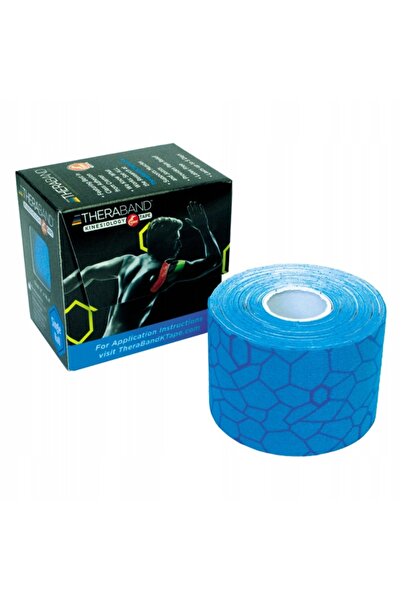NO BRAND Bandă Kinesiologică Theraband 5cm X 5m Albastru