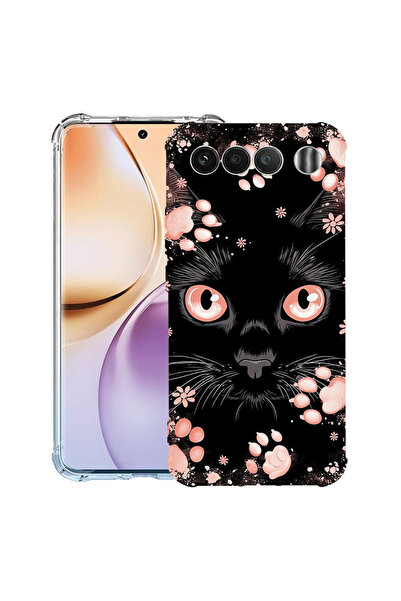 bestcase ®   Husă Antișoc pentru Realme 16, Pisică Neagră, 3156793 AS 2015