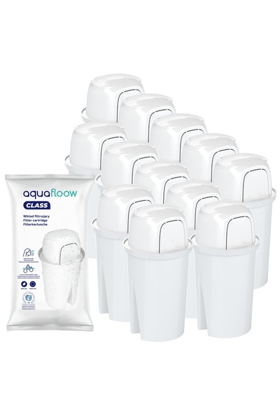 NO BRAND Filtru de apă Aquafloow pentru cana Aquaphor Dafi, înlocuitor, 12 bu...