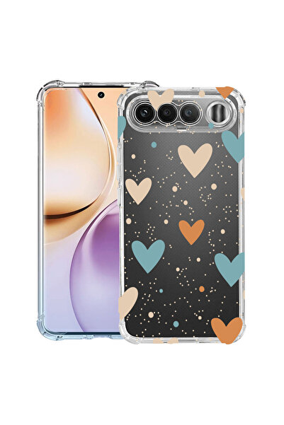 bestcase ®   Husă Antișoc pentru Realme 16, Model Drăguț cu Inimioare, 315679...