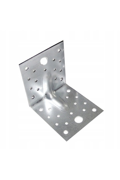 NO BRAND Suport Conector Unghiular 105X105X90 Galvanizat 25 Bucăți