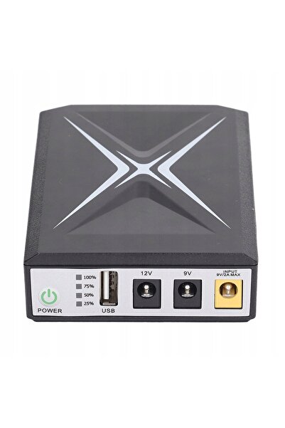 NO BRAND Mini UPS Sursă de alimentare de urgență mică 10400mAh 9V 5V