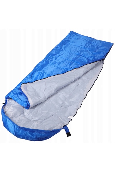 NO BRAND Sac de dormit turistic cu glugă 210X75 cm + Husă
