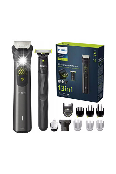 Philips Saeco Philips Seria 9000 Mg9540/15, Trimmer pentru păr și barbă