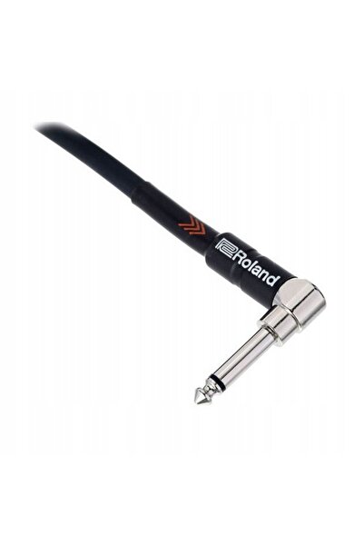 NO BRAND Cablu Roland Ric-B10A 3m, cablu de chitară cu mufă jack în unghi drept
