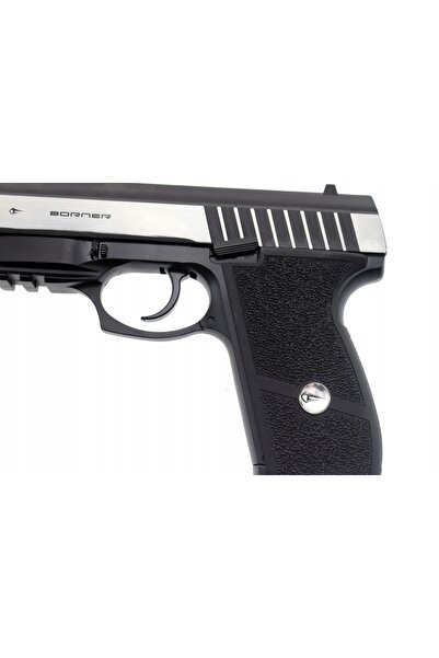 NO BRAND Pistol cu aer comprimat | Borner Panther 801 4,5 | Vizor laser | Blo...