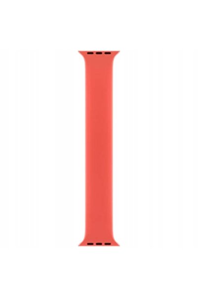 NO BRAND Curea originală Apple Watch Solo Loop, mărimea 40mm, culoare 5 Roz C...