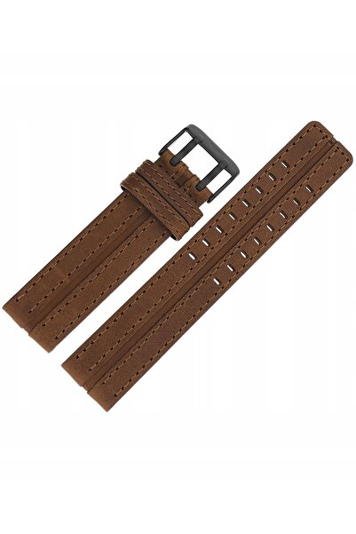 NO BRAND Curea Expedition - Piele (C554) maro deschis negru cl.