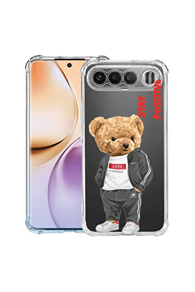 bestcase Έξυπνος ®   Αντικραδασμική Θήκη Husa για Realme 16, Μείνε Θετικός - ...