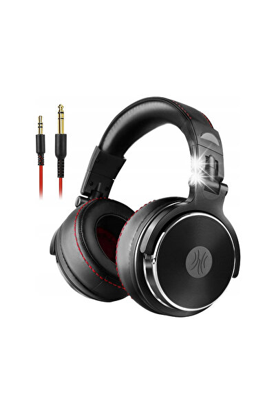 Oneodio Pro50 50mm Căști de studio cu fir cu mufă dublă DJ 3.5/6.35 mm