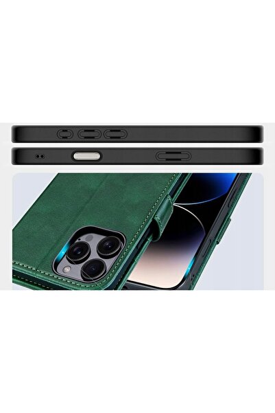NO BRAND Husă tip carte din piele Ocase pentru iPhone 16 Pro Max, portofel, v...