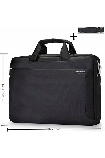 NO BRAND Geantă/Servietă/Husă pentru laptop de 19 inch, compatibilă cu notebo...