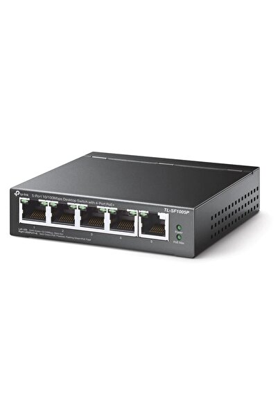TP-LINK SWITCH POE TL-SF1005P cu 5 porturi