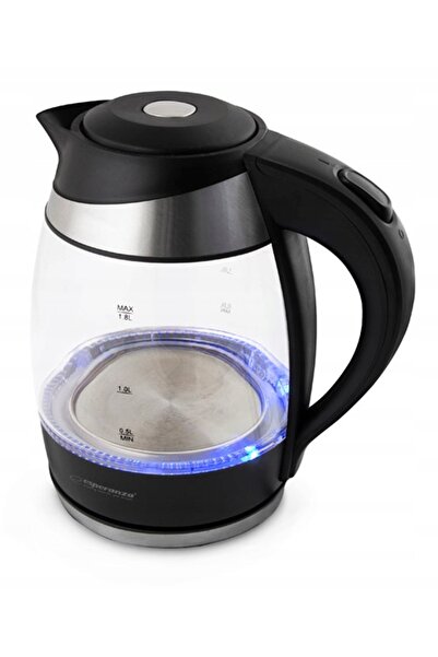NO BRAND Ceainic electric din sticlă Ketran Led Gullfoss 1.8 L