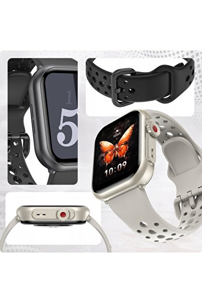 NO BRAND Smartwatch JG Smart Smartwatch JGS-K62W 1000mAh negru