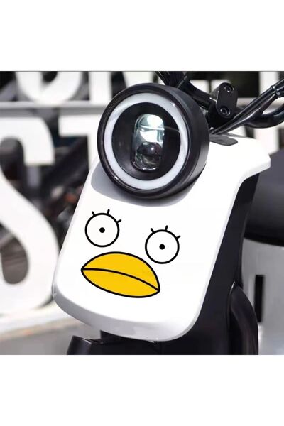 Hediyeni Al Anime Duck Vehicle, Car, Auto, Motorcycle, Helmet, Laptop, Glass ...