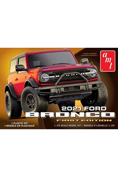 NO BRAND Amt 1343 Ford Bronco 2021 Prima Ediție Model Vehicul Off-Road 1/25