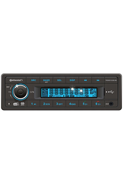NO BRAND Continental Trdw312Ub-Bu Radio auto Bluetooth Aux Mp3 USB Dab