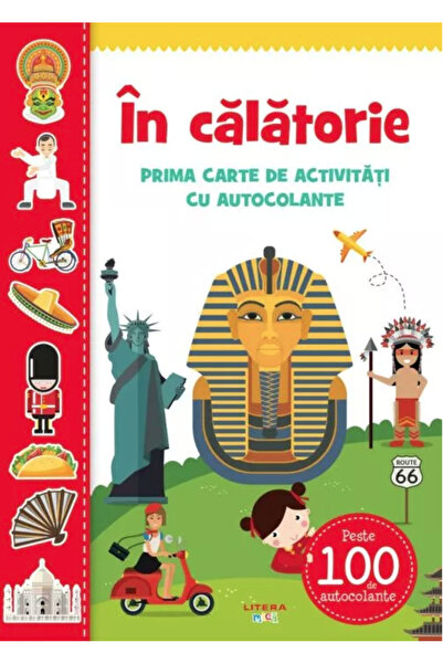 Litera În mișcare. Prima carte de activități cu autocolante