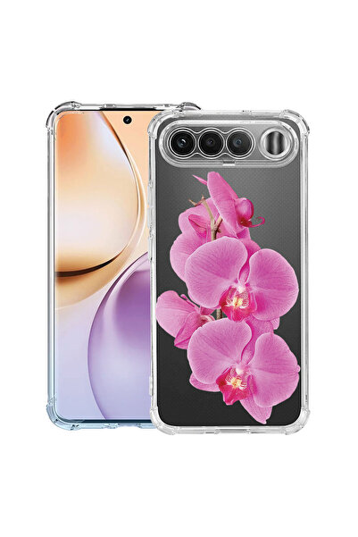 bestcase ®   Противоударен калъф Husa за Realme 16, Флорален - Минималистична...