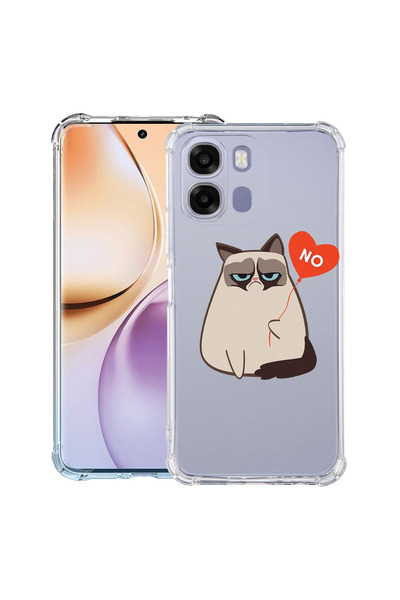 bestcase ®   Противоударен калъф Husa за OPPO A6 / A6X / A6S, Меме - Мързелив...