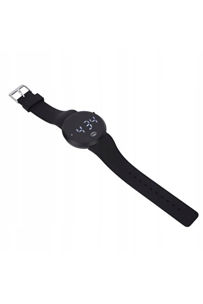 NO BRAND Ceas LED cu ecran tactil, reglabil, rezistent la apă, elegant