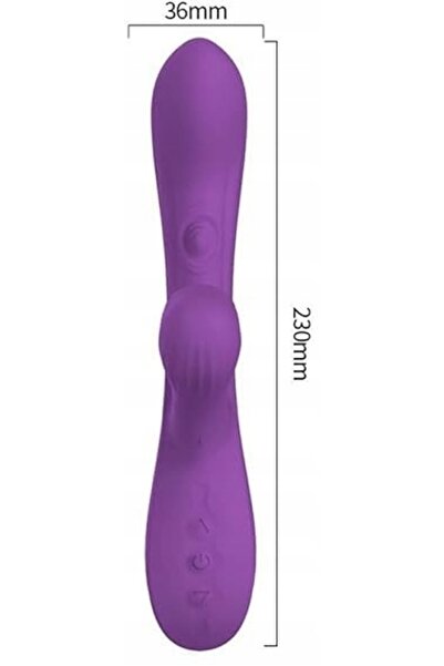 NO BRAND Vibrator masajor cu aspirație din silicon, cu 3 motoare, pulsatoriu,...
