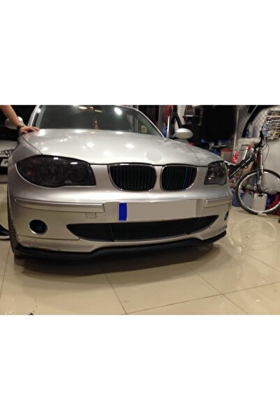 OTO H.İ.T. BMW E87 1 SERİSİ UYUMLU ÖN LİP TAMPON EKİ BODY KİT YUMUŞAK MAT SİY...