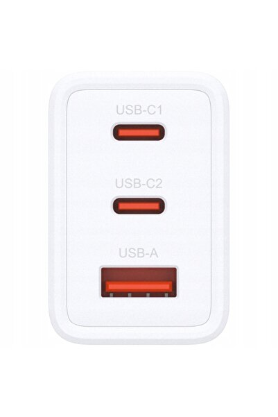 NO BRAND Încărcător rapid de călătorie D-Link 65W GaN 2x USB-C + USB PD3.0 + ...