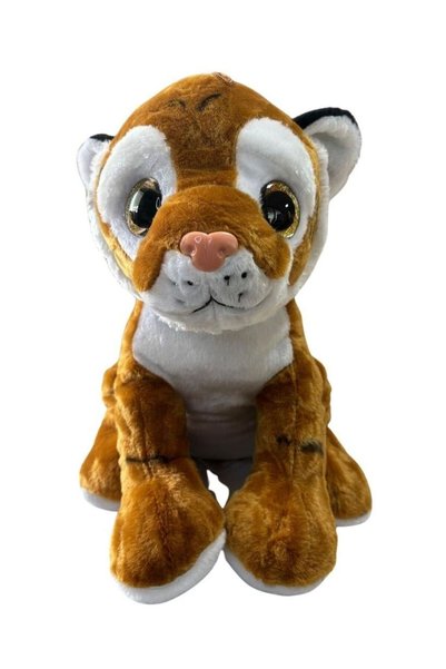 Kırtasiyekalesi Halley Plush Big-Eyed Wild Animals 35 cm - Tiger