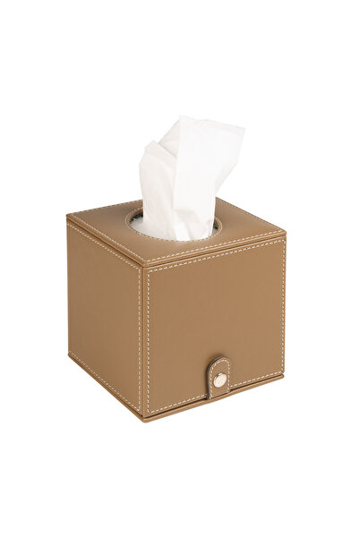 2K Napkin Holder, Boutique Tissue Box, Tissue Paper Storage Box, Vegan Leathe...