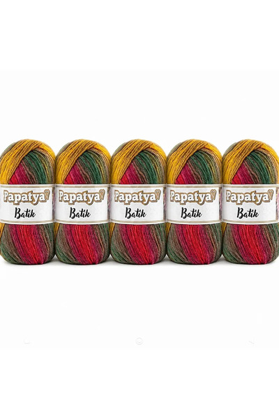 Lady Yarn Papatya Batik Akrilik 5'li Paket 554-34