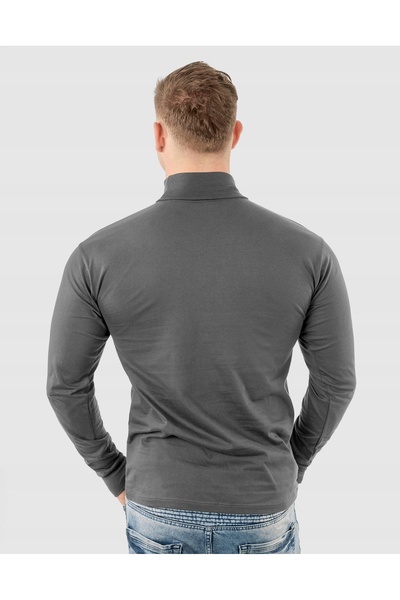 NO BRAND Pulover elegant de golf pentru bărbați Golfy Wxm XXL Steel