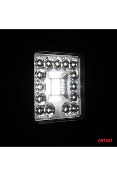 NO BRAND Proiector LED 96W 8000lm 6500K 12V 24V IP67, înlocuitor halogen, off...