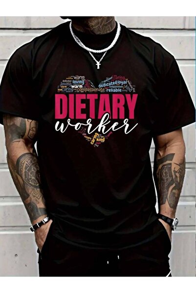 799 100% Cotton Manager Worker, Dietary Aide Appreciation T-Shirt Men's Women...
