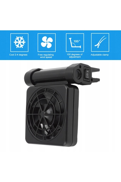 NO BRAND Ventilator de răcire pentru acvariu