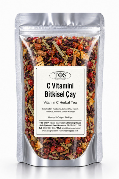 TOS The Organic Spices Vitamin c herbal tea 100 gr (1st quality) vitamin c he...
