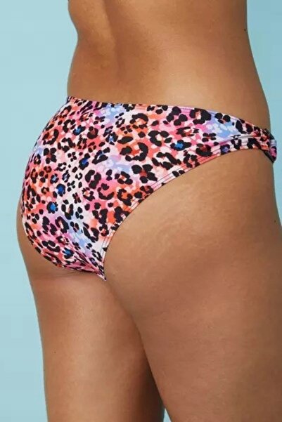 NO BRAND Chiloți de bikini colorați cu model plasă Debenhams 42