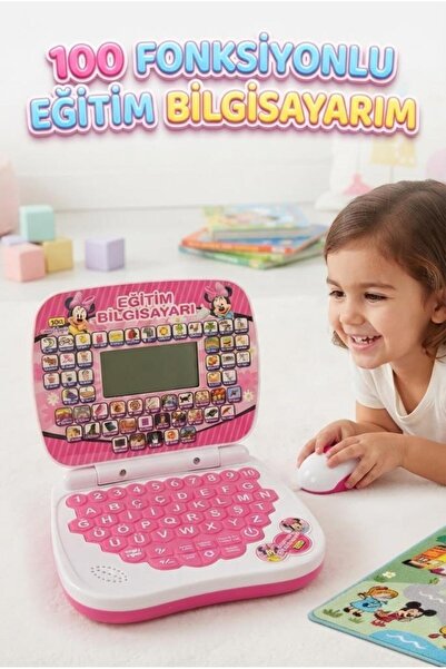 Tıfıl Toys Minik Dahiler 100 Fonksiyonlu Türkçe İngilizce Eğitici İnterakif P...