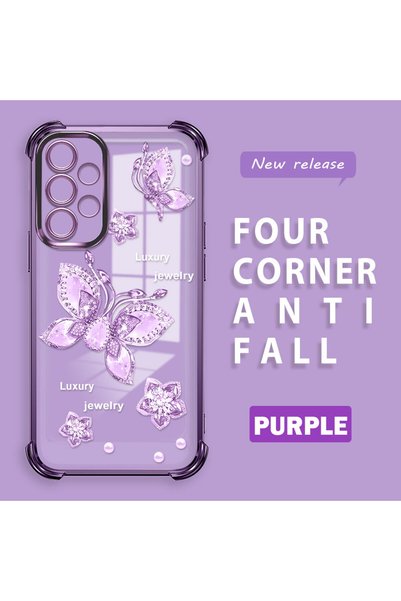 ucuc Samsung Galaxy A32 4g Compatible Transparent Back Four Corners Reinforce...
