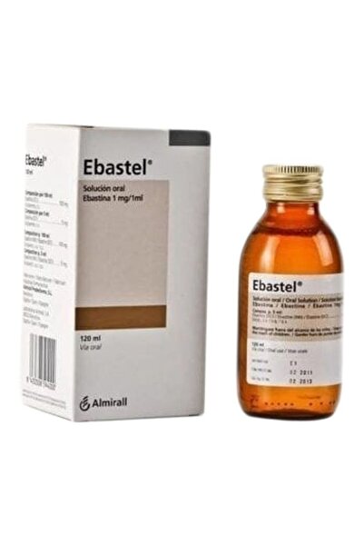Ebastel Suspension, Allergy Relief, 120 ml