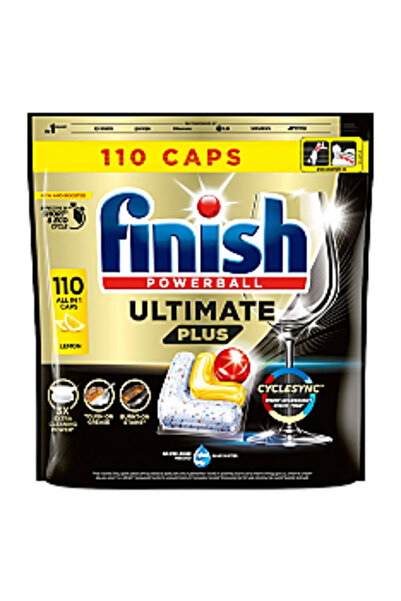 Finish Capsule detergent pentru mașina de spălat vase Ultimate Plus Lămâie, 1...