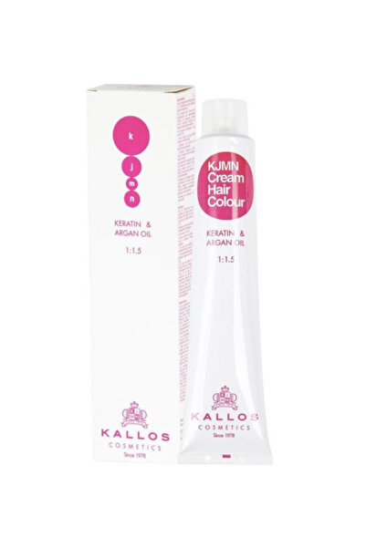 Kallos Vopsea Permanenta - Saten Deschis cu Nuanta de Violet - KJMN Cream Hai...