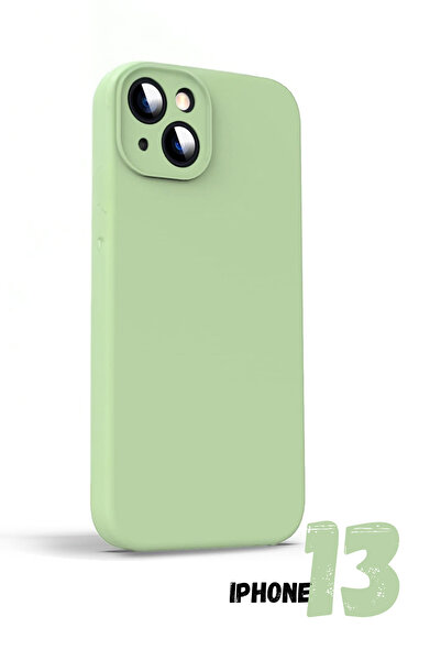 PSGT iPhone 13/14 Silikon Kılıf Kamera Korumalı Kapak