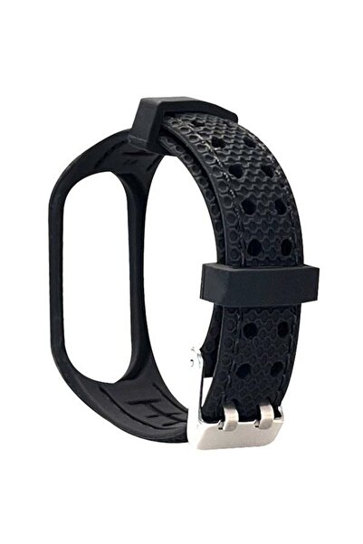 Beline Sport Silicon Strap for Xiaomi Mi Band 7, Black