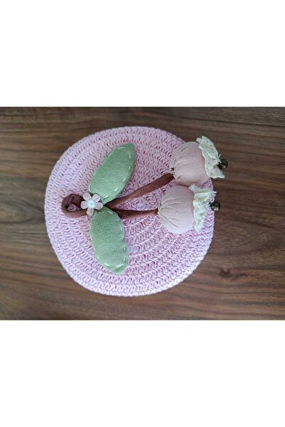 EdButikModa Girl's Mini Round Straw Crossbody Bag with Fruit Figures |   Summ...